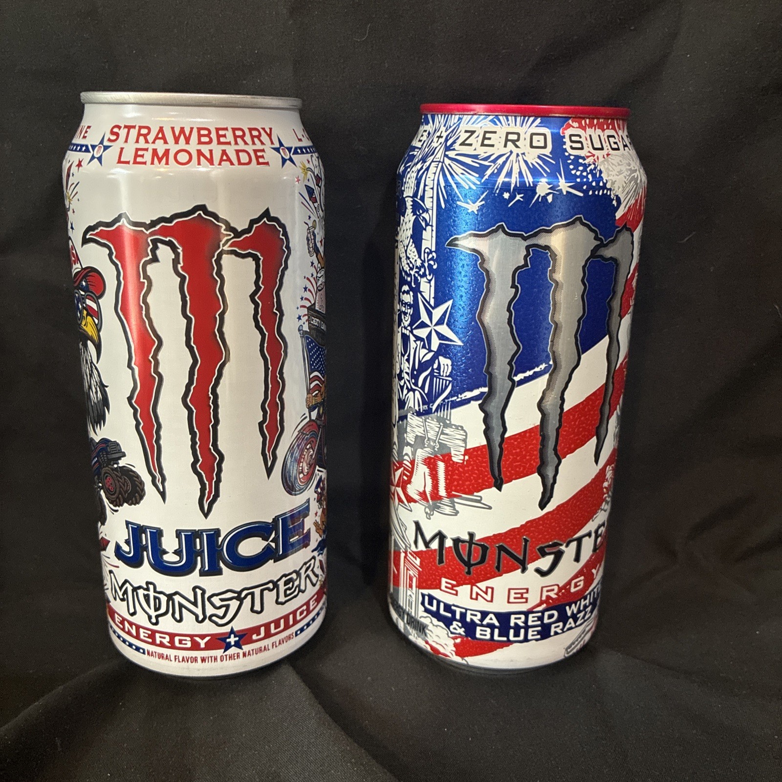 Americas 250th Anniversary Monster Energy  Limited Edition Cans 2 Pack