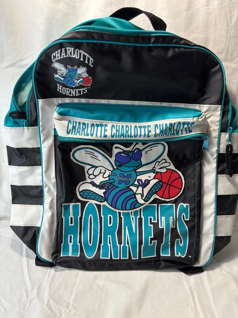 NBA シャーロット・ホーネッツ　ナップサック レトロ　ビンテージ　レア Charlotte Hornets NBA Backpacks for sale | eBay