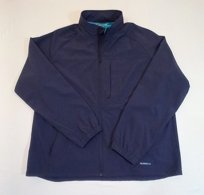 Tommy Bahama Windbreaker Island Active Island Zone Jacket Size Large Navy