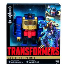 Transformers Grimlock Wheelie Age of the Primes Leader Class G2 19cm Hasbro