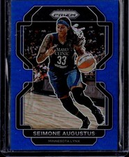 2022 Panini Prizm WNBA #44 Seimone Augustus Blue #/149