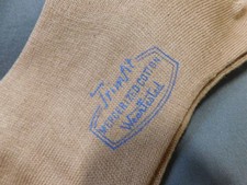 Vintage TRIMFIT Cotton Stockings Size 8 1940's Tan NWT 14
