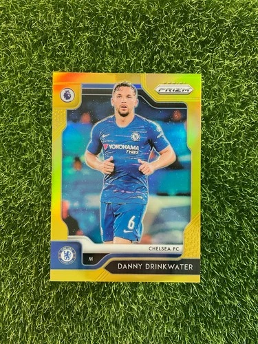 2019-20 Panini Prizm EPL DANNY DRINKWATER GOLD #4/10 Chelsea