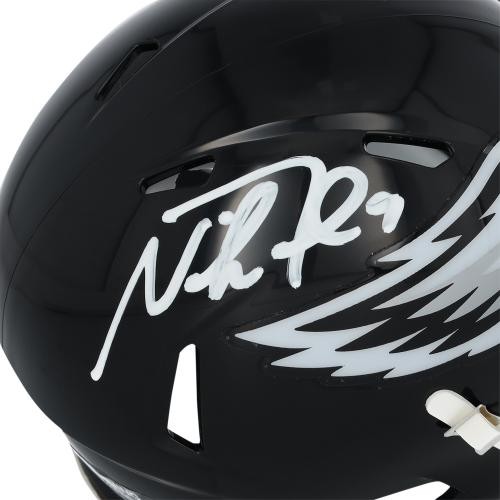 Nick Foles Philadelphia Eagles signierter Riddell 2002 Alternate Speed Mini Helm - Bild 2 von 3