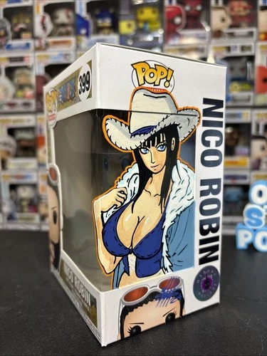 Funko Pop! Vinyl: One Piece - Nico Robin #399 HAND PAINTED CUSTOM ART