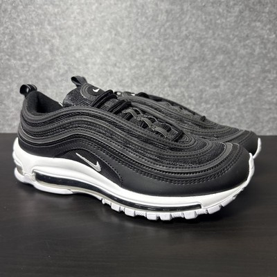 Nike Air Max 97 Black White Schwarz Weiß Herren Gr 40 / 40.5  / 48.5  921826 001