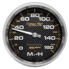 Autometer 4889 Carbon Fiber Air-core Speedometer Gauge 5 Inch Autometer 4889 Carbon Fiber Air-core Speedometer Gauge 5 Inch