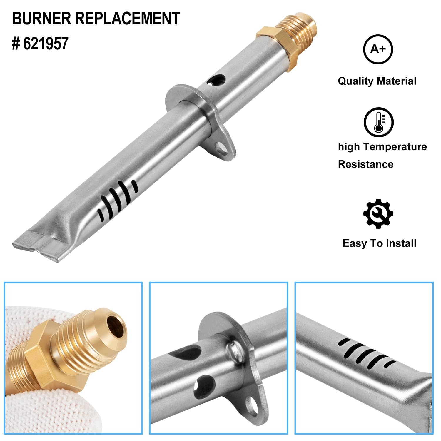 621957 For Norcold RV Refrigerator Burner Orifice Assembly N61X N62X N64X N81X