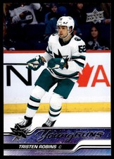 2023-24 Upper Deck Young Guns Tristen Robins Rookie San Jose Sharks #223