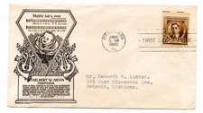 Premium FDC Ethbert Nevin  Anderson Cachet Pittsburgh PA  6/10/1940 w/insert