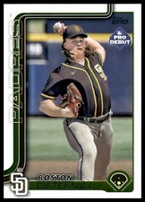 2025 Topps Pro Debut #PD-42 Boston Bateman ACL Padres NM+