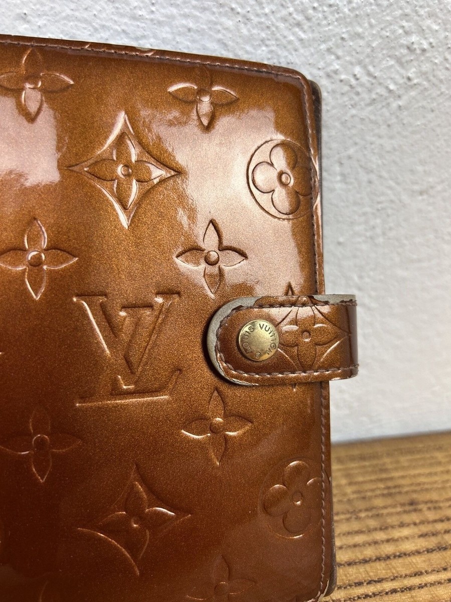 ト*ー様 LOUIS VUITTON Agenda PM Diary 2017 Authentic Louis Vuitton Mirror Agenda PM Diary Cover