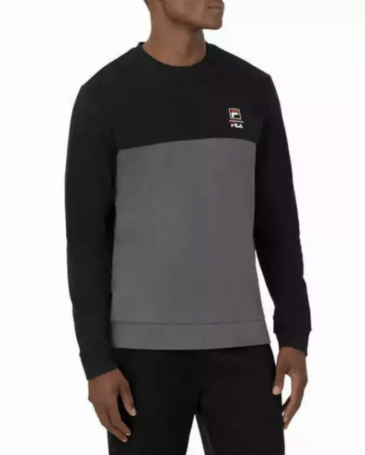 FILA Men's Long Sleeve Crew Neck 