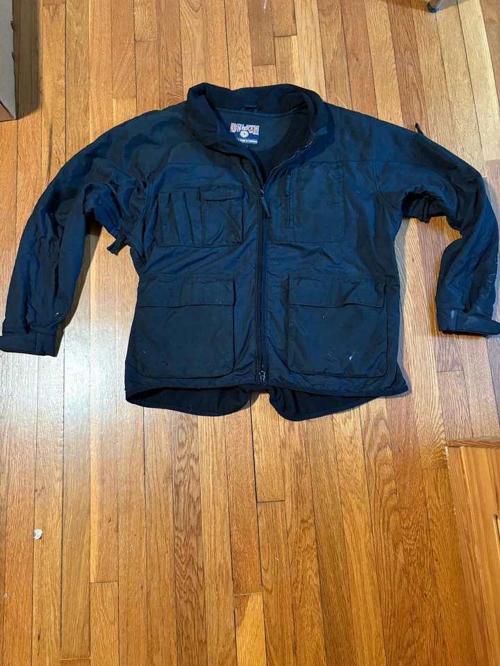 CHAQUETA DE TRABAJO DULUTH TRADING TRADESMAN'S Talla 2XL MULTI BOLSILLO UTILITARIA NEGRA Foto 2 de 4