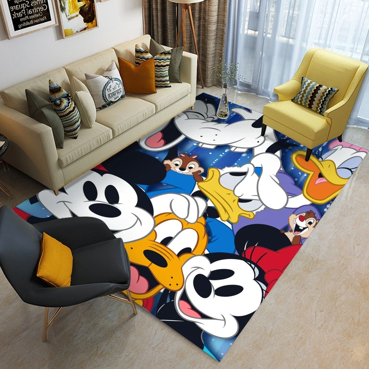 Mickey And Friends Disney Rug | ID 20970267 by Lenox Cmc | Printblur