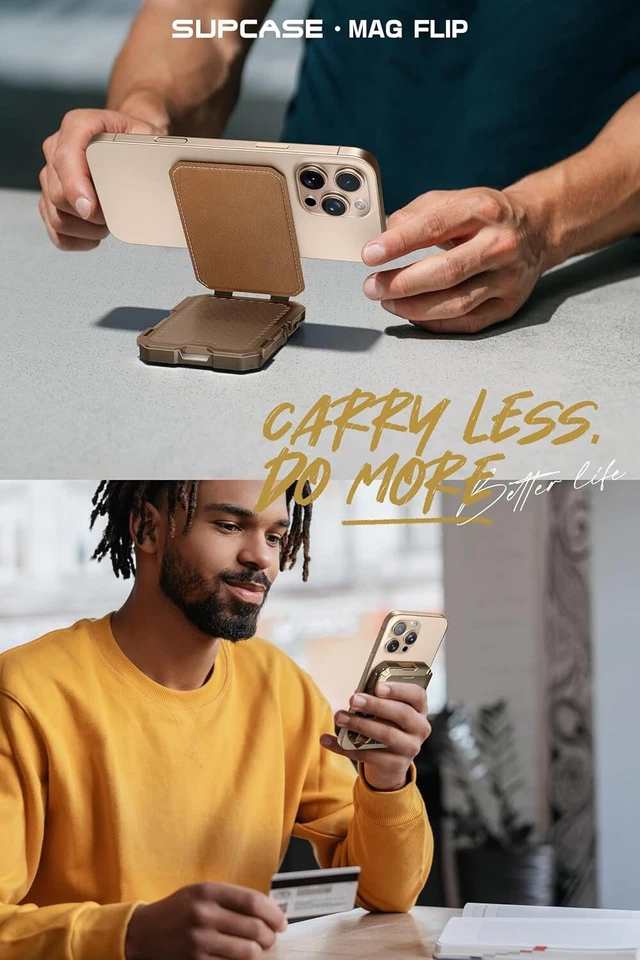 SUPCASE Strong Magnetic Lock Stand MagSafe Wallet Card Holder for iPhone Series - Image 4 of 4