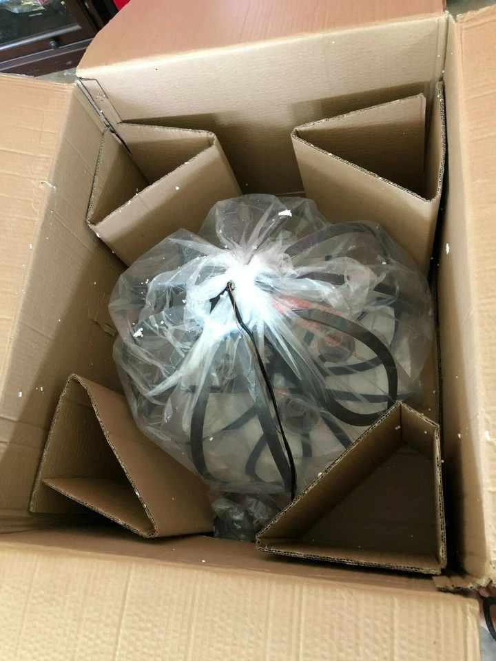 Люстра Elk Daisy 4 лампы полночная бронза с прозрачным стеклом 75095/4 - Изображение 3 из 4