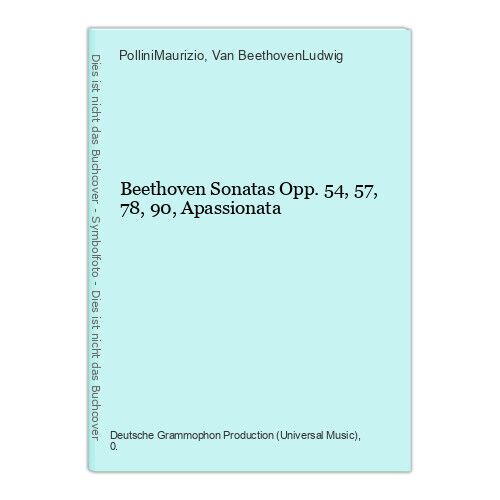 Beethoven Sonatas Opp. 54, 57, 78, 90, Apassionata PolliniMaurizio und Va 761780 - Photo 1 sur 1
