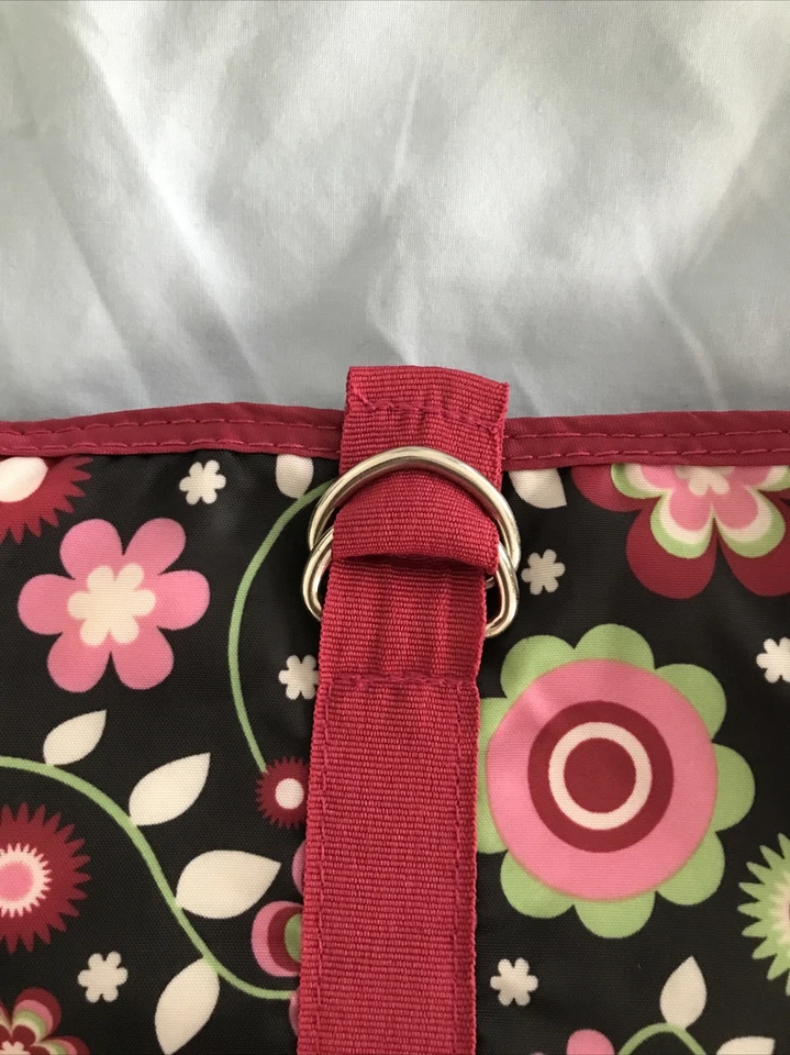 Kit Seguridad 1er Cuidado y Cuidado del Bebé 2 Bolsas Cremallera VACÍO Floral Rosa Foto 2 de 4