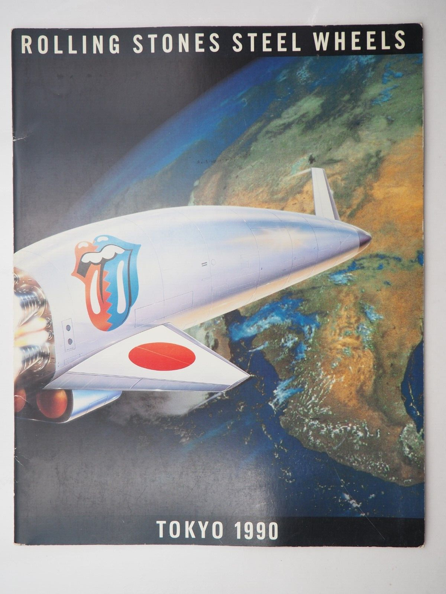 Rolling Stones Steel Wheels Japan Tour 1990 Concert Program
