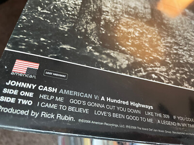Johnny Cash American V - A Hundred Highways, LP NEW UNOPENED | eBay