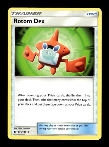 Pokemon Sun & Moon Rotom Dex 130/149