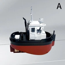 Mini Mighty TugBoat 1 130mm 5" ABS RC Model Ship Kit UViPa3UNQt