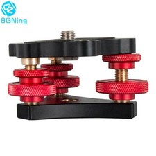 Metal Leveling Base LP-64 Camera Tripod Triple-wheel Bubble Level 3/8" Screw
