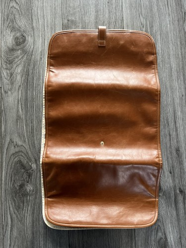 Babybeau Tan Leather Babh Changing Bag With Accessories Baby Beau Handbag - Picture 15 of 22