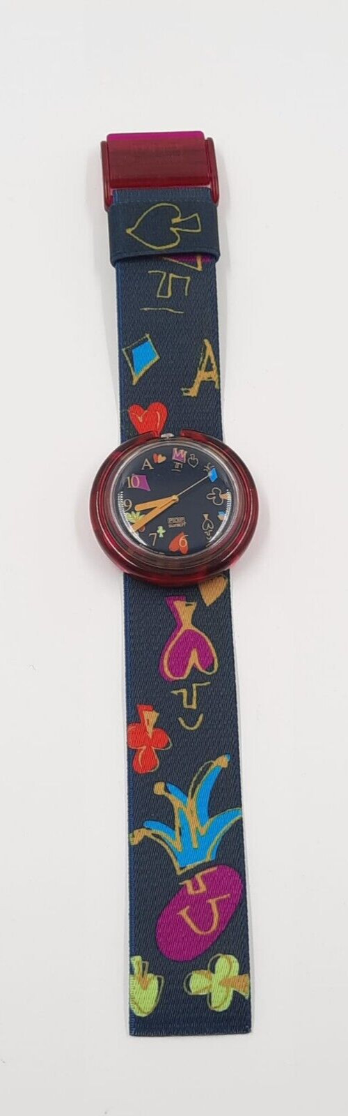 POP Swatch 1992 ALICE PWK1 Armbanduhr Unisex Analog Quarzuhr selten Vintage ✅