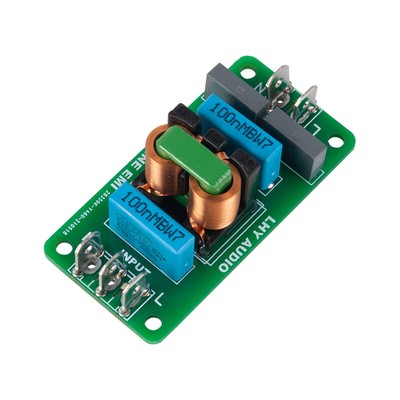4A EMI Power Filter Board AC Mains Purification HIFI Audio Noise Reduction New