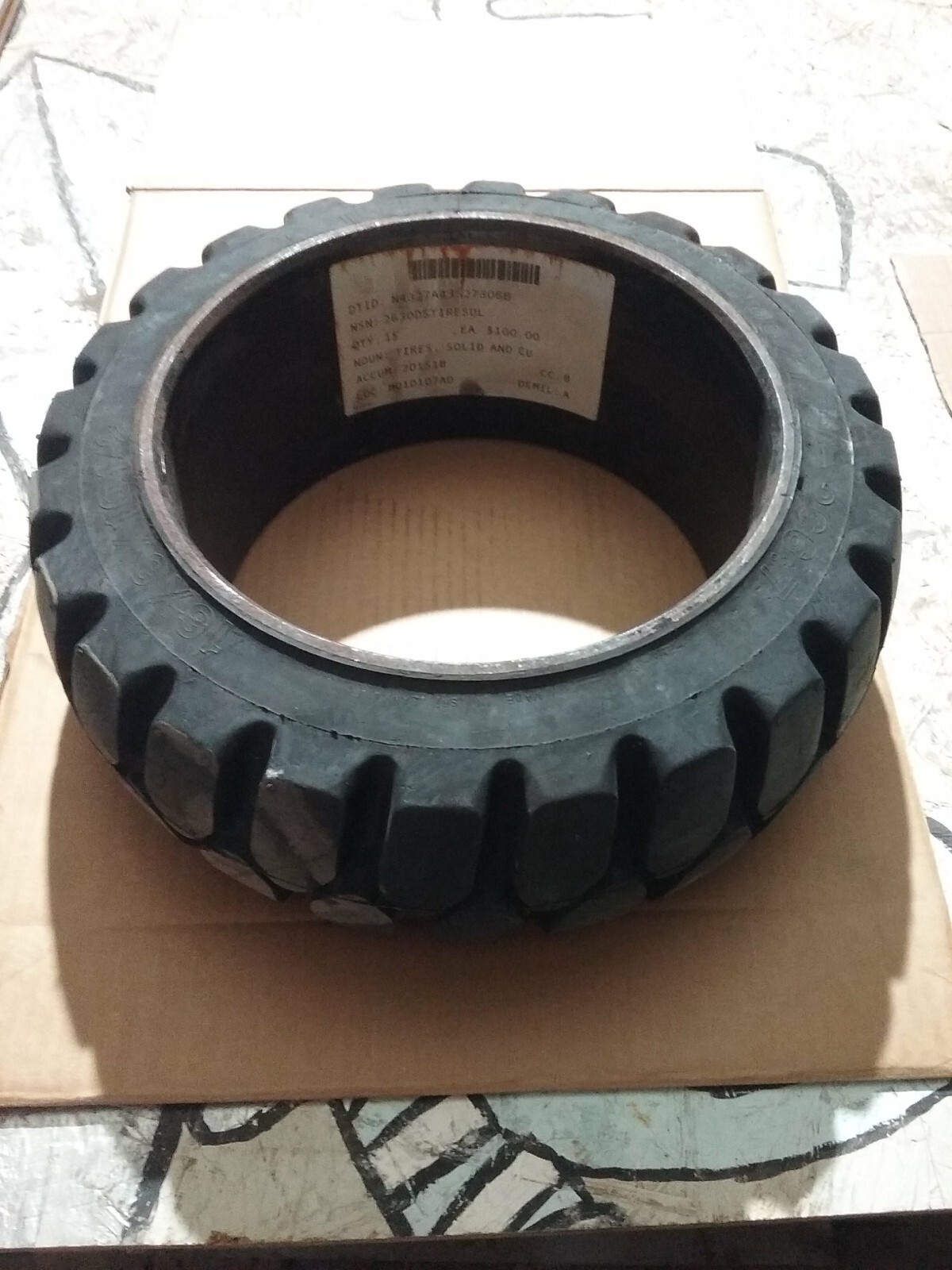 16x6x10 1 2 Tires Solideal Solid Forklift Press on Tire 16x6x10 5 16x6x10-1-2-tires-solideal-solid-forklift-press-on-tire-16x6x10-5
