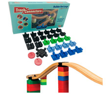 Wooden Track Connectors - Wooden Train Track Accessories