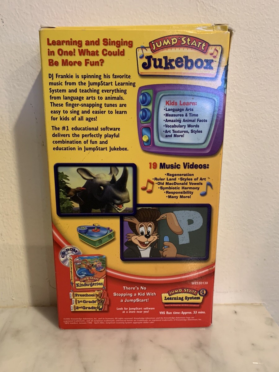 JUMP START Jukebox (VHS Tape, 2002) 19 HIT MUSIC VIDEOS | eBay
