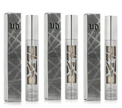 3x URBAN DECAY All Nighter wasserdicht Vollabdeckung Abdecker FAIR NEUTRAL verpackt