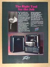 1986 Peavey KB Series Keyboard Amplifiers vintage print Ad