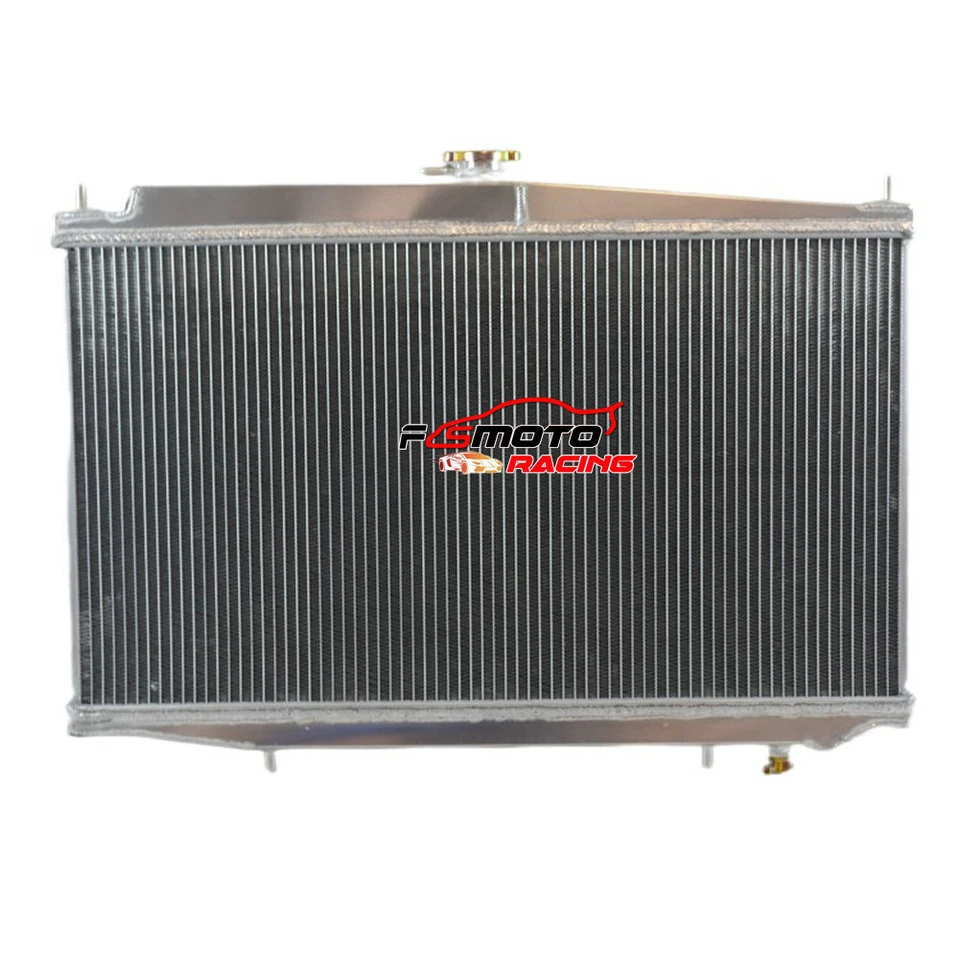 Radiador de aluminio para Nissan Altima 1993-2001 1999 1998 1997 2000 2,4 L L4 AT Foto 4 de 4