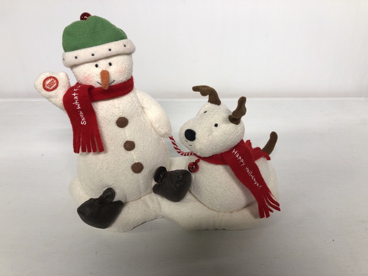 Amazon Singing Snowman Toy Hallmark 2004 Jingle Pals