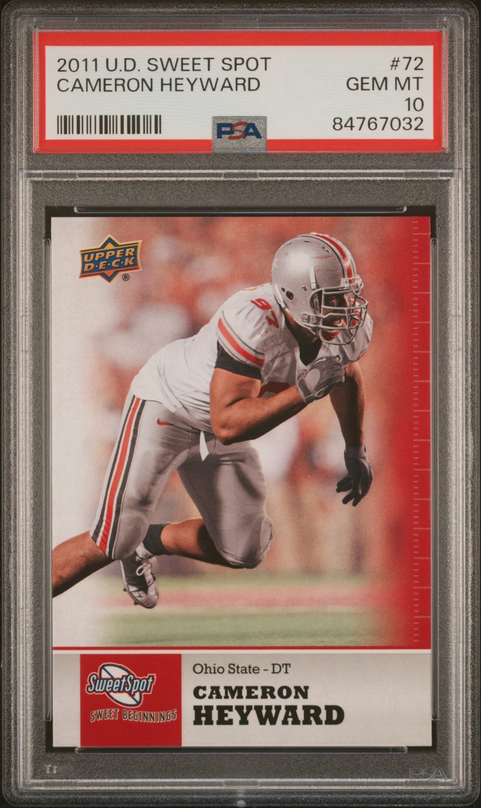 Cameron Heyward Upper Deck Sweet Spot #72 Base