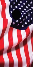 MINI American flag Cornhole Board Wrap LAMINATED Wraps Decals Vinyl skin