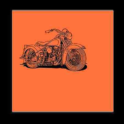 Hawg Motorcycle Paper Lunch Napkin Birthday Party Supplies For