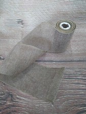 New Ribbon 5"x12 Feet Wired Burlap Look Farmhouse Holiday Wedding Bows Wreaths