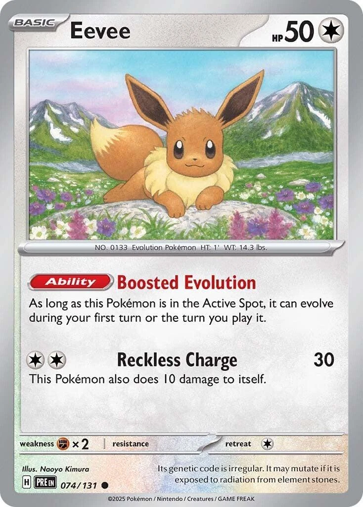 Las mejores ofertas en Cartas de JCC Pokémon de Eevee | eBay