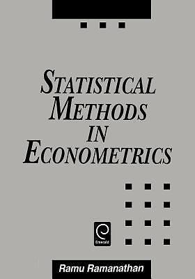 Statistical Methods in Econometric- hardcover, 9780125768306, Dr Ramu Ramanathan