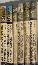 Grande Enciclopedia Medica Curcio 6 Volumi completa anni 70 Nuova