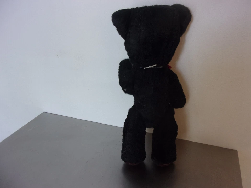 VINTAGE - OURS en PELUCHE noir - Photo 3/3