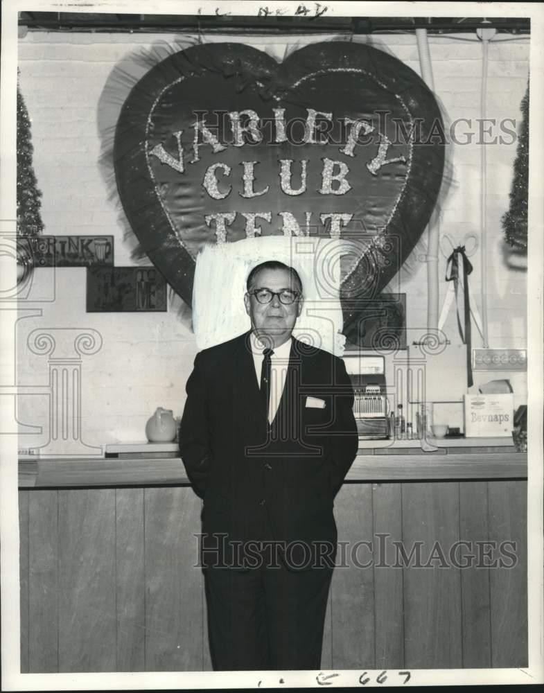 1967 Press Photo L. C. Montgomery of the Greater New Orleans Theatre Association