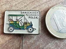 Oldtimer car club Poland pin badge lot of 3 badges