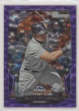 2013 Bowman Purple Ice 8/10 Wilin Rosario #193 0b5