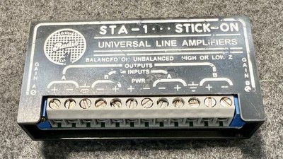 RDL Radio Design Labs STA-1 Stick on unit Voltage Controlled Amplifier VCA